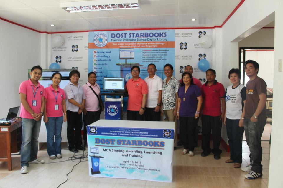 Orientation/Training, MOU Signing, Awarding and Launching of STARBOOKS at PSTC-Odiongan, Romblon - April 10, 2013 photo 18