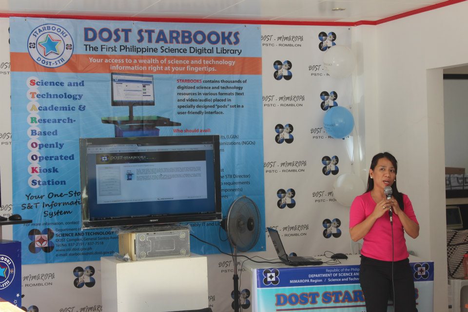 Orientation/Training, MOU Signing, Awarding and Launching of STARBOOKS at PSTC-Odiongan, Romblon - April 10, 2013 photo 11